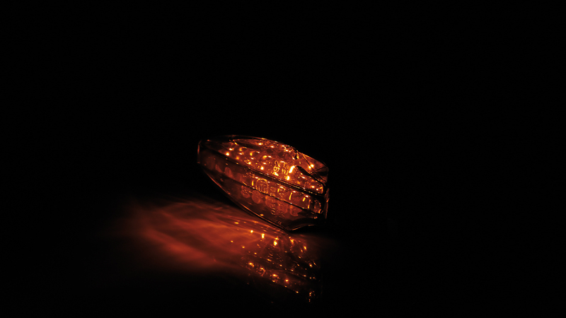 HIGHSIDER Smart Como LED-indikator Kropp Kol / lins rökt (par), fram och bak Figur 5