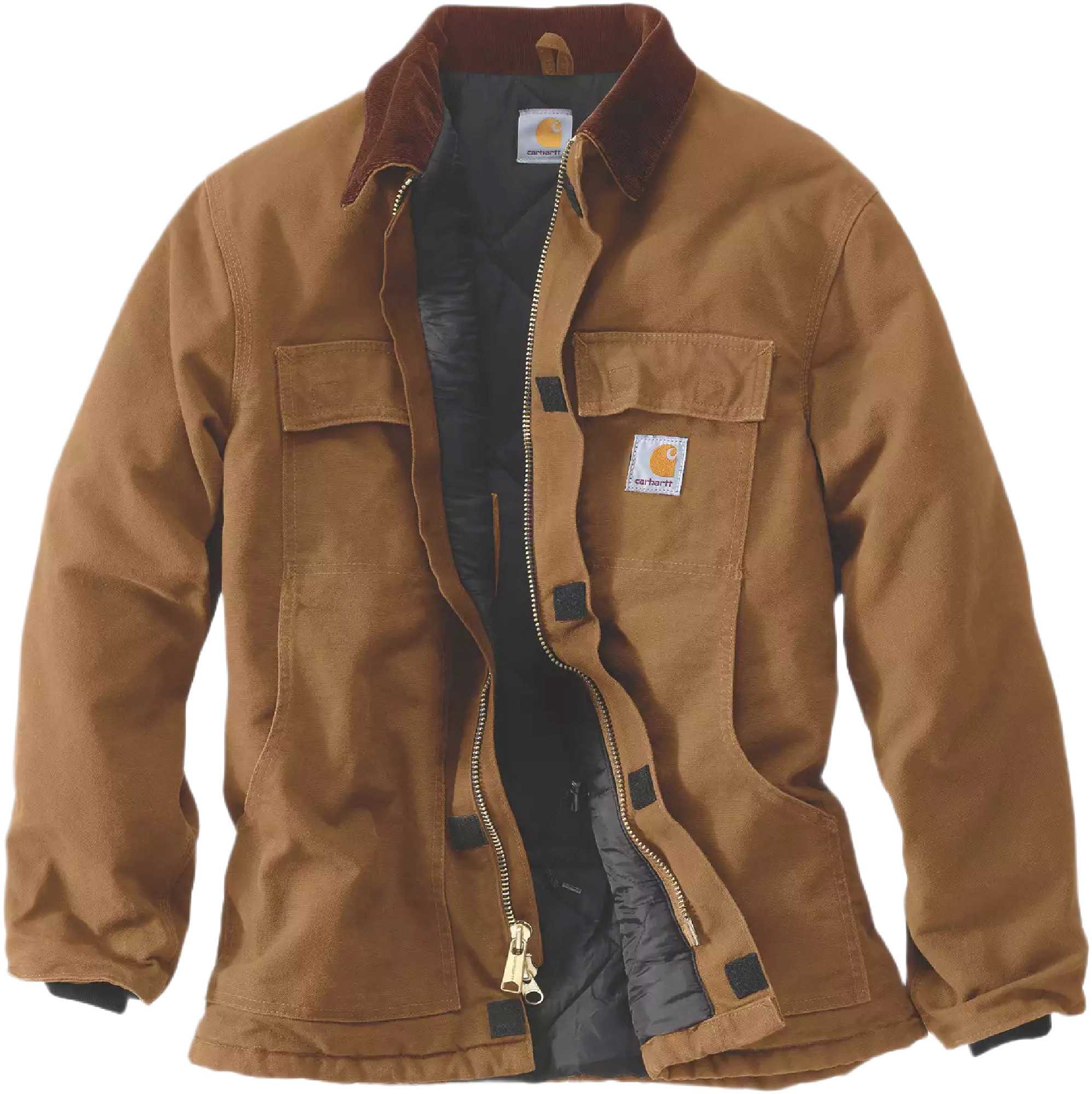 Carhartt Loose Fit Firm Duck Insulated Traditional 3 Warmest Coat-image-766339595
