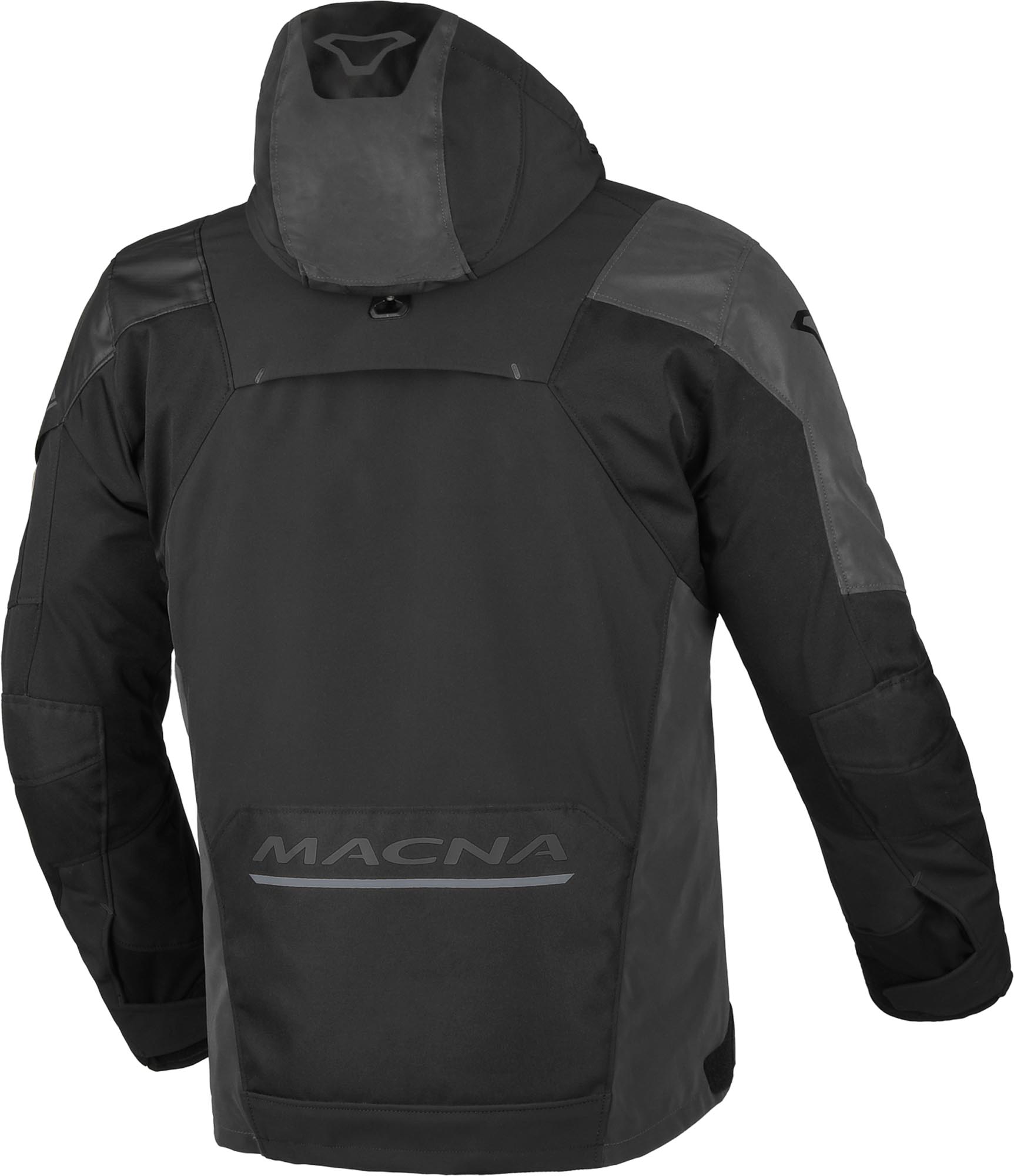 Macna Angle 2.0 vandtæt motorcykel-tekstiljakke Sort S Figur 2