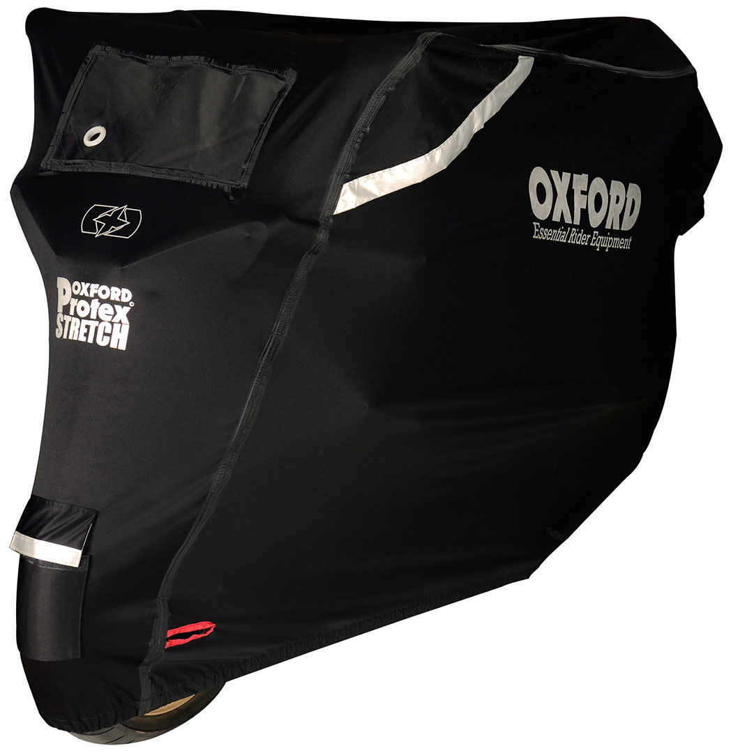 Oxford Protex Stretch-Fit Outdoor Premium Motorrad Abdeckplane L Abbildung 1