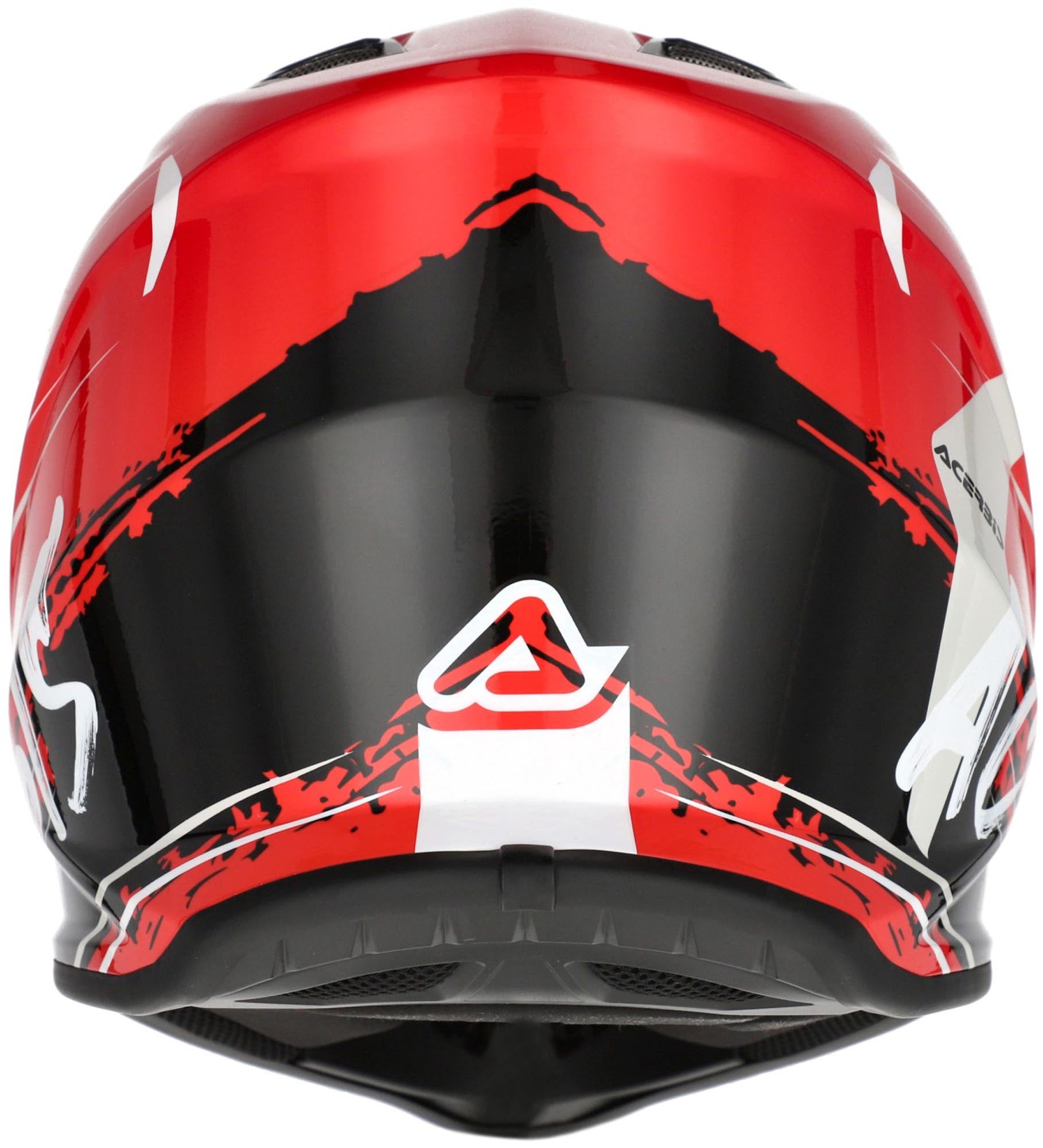 Acerbis Profile Scratch Casco da motocross giovanile rosso/bianco/nero Y/M (49/50) Figura 6