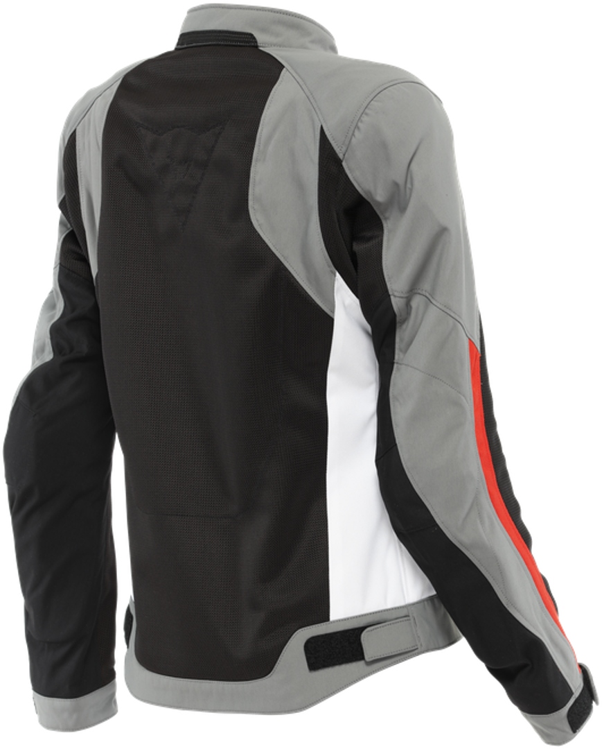 Dainese Hydraflux 2 Air D-Dry 2.0 Jachetă textilă pentru motociclete pentru doamne Negru/Gri/Roșu 40 Figura 2