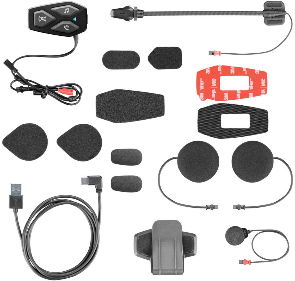 Interphone U-COM 3 Kommunikationssystem HD Enkelpack Figur 7