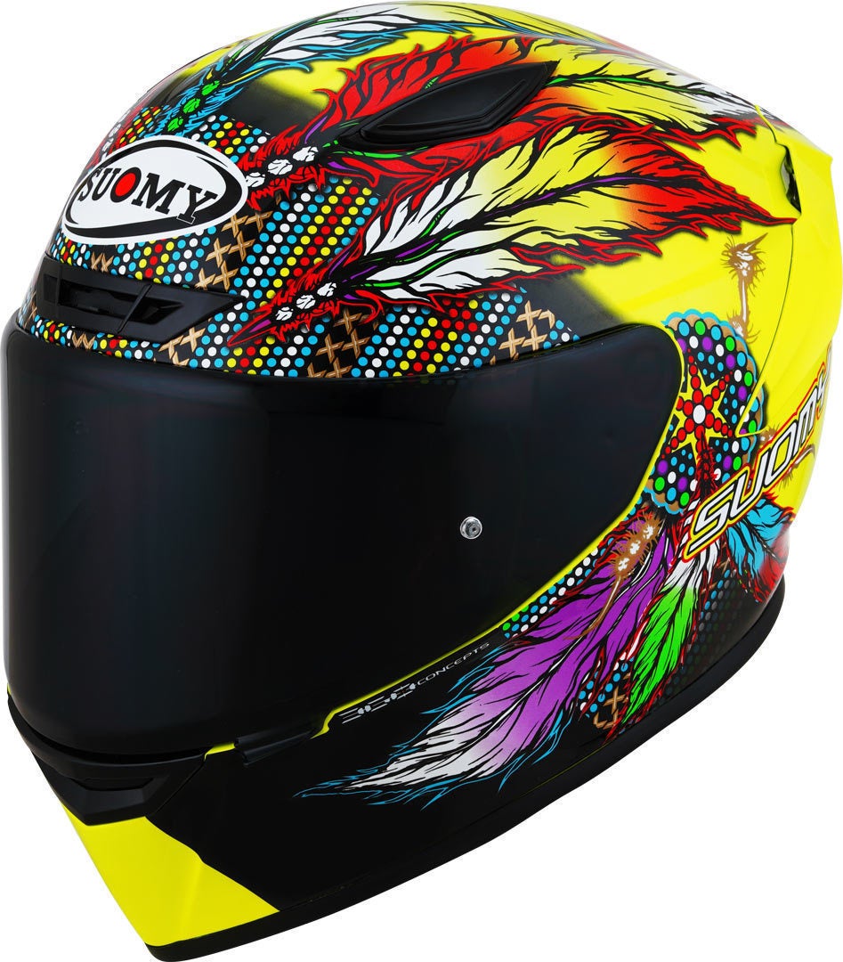 Suomy Track-1 Chieftain Multi Yellow 2023 Casco XXL (63) Figura 1