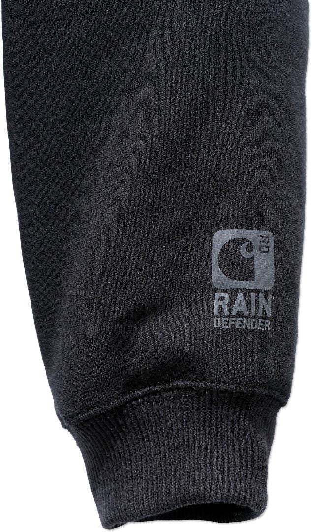 Carhartt Sherpa-Lined Midweight Full-Zip Sweatshirt Sort M Figur 5