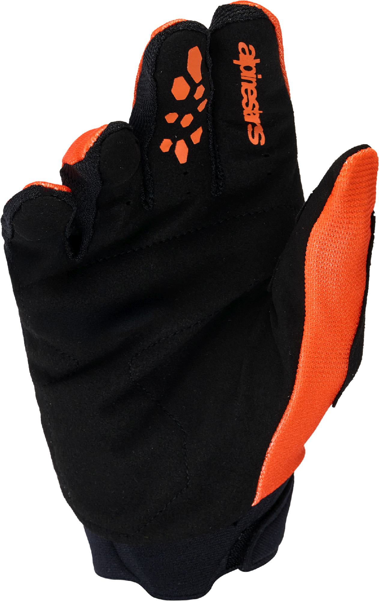 Alpinestars Full Bore V2 Jugend Motocross Handschuhe orange/schwarz/weiß XXS Abbildung 2