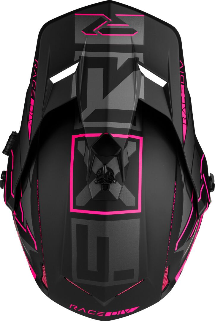 FXR Clutch X Evo Cască de snowmobil Negru mat/roz XXL (63/64) Figura 2