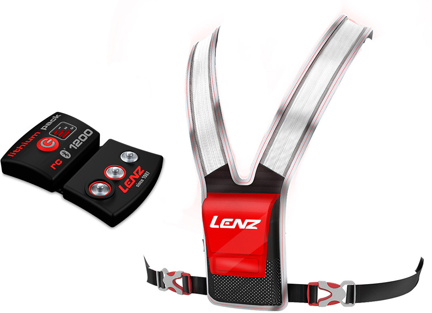 Lenz Set Lithium Pack rcB 1200 + System 1.0 Väst Set Figur 1