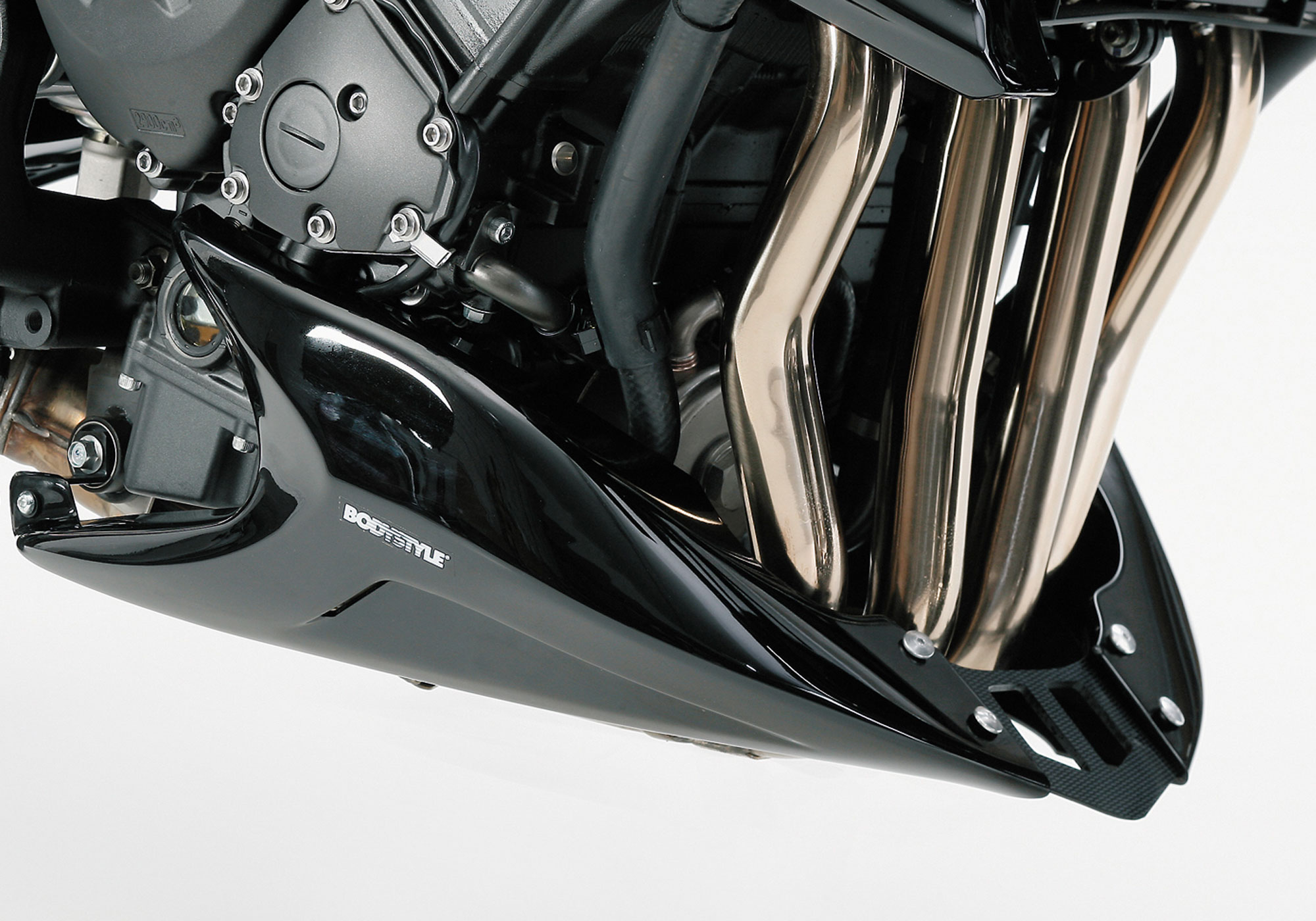Bodystyle barriga pan ABS plásticos preto Figura 1