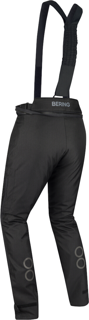 Bering Siberia pantaloni textile impermeabili pentru motociclete negru 38 Figura 2