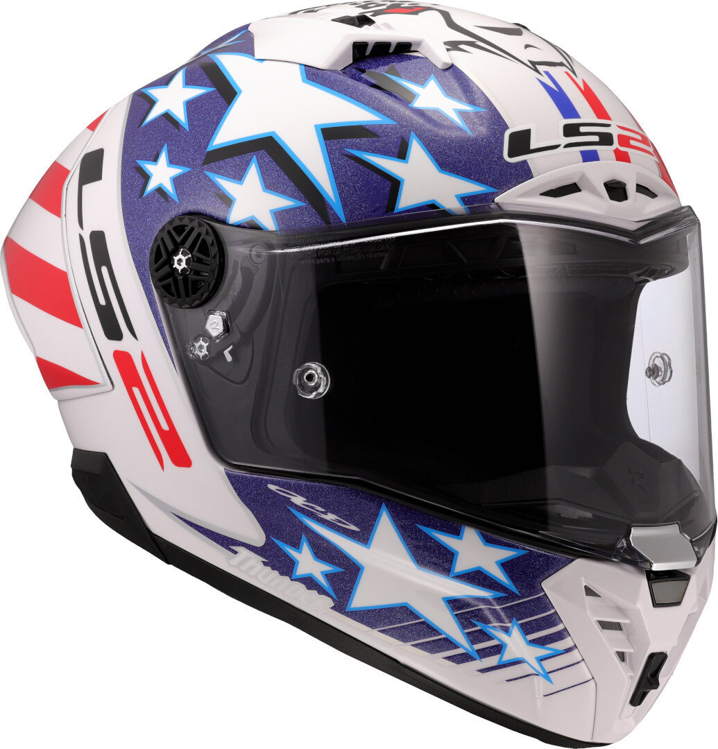 LS2 FF805 Thunder GP Baz Replica Carbon Casco L (59/60) Figura 7