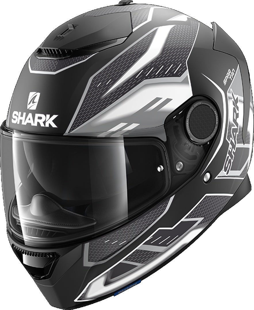 Shark Spartan Antheon Přilba černá matná/bílá M (57/58) Obrázek 1