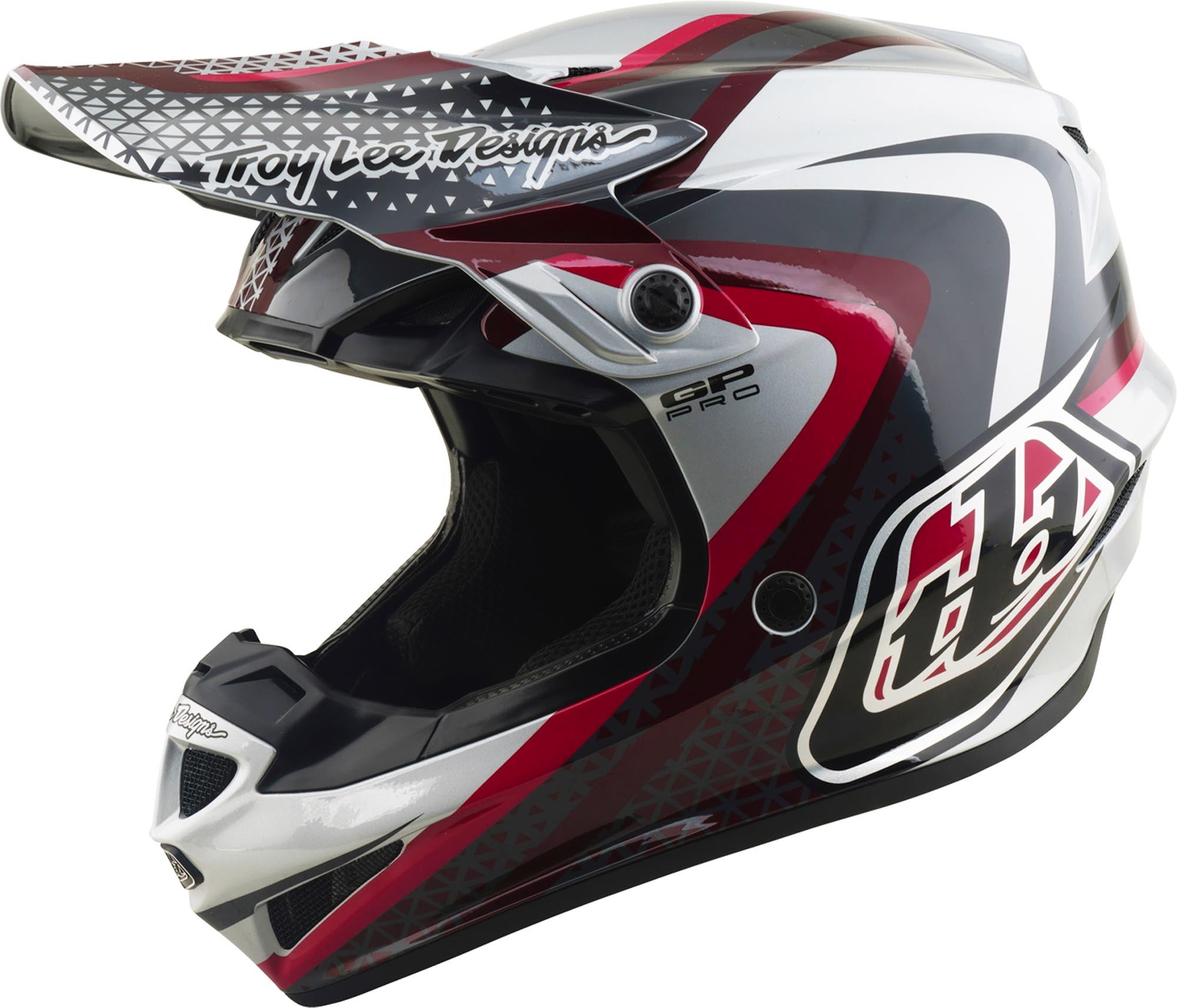 Troy Lee Designs GP Pro MIPS Slides Casque de motocross gris XL (60/61) Figure 1
