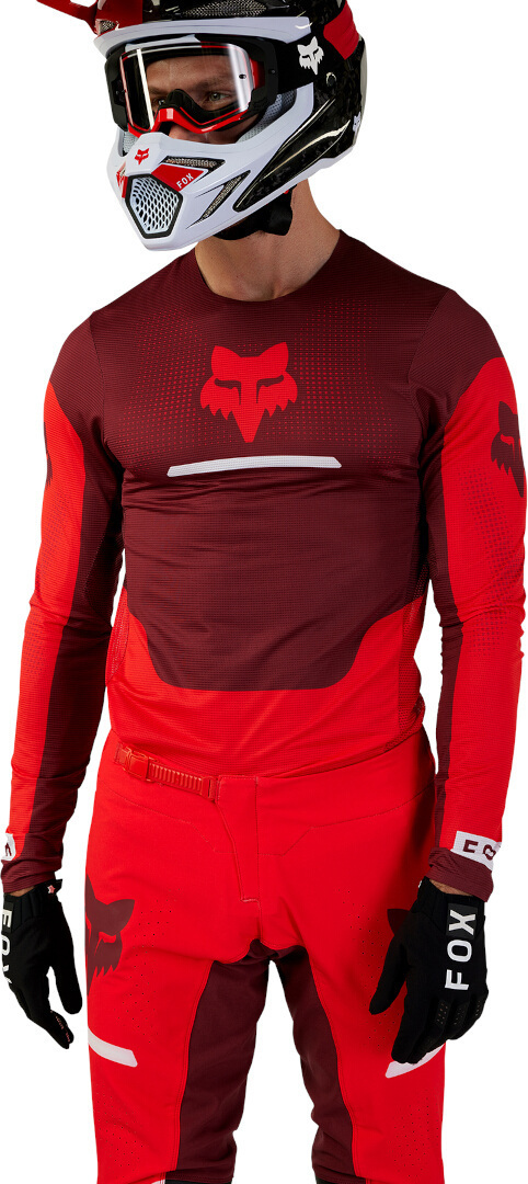 FOX Flexair Optical Motocross Jersey rot/rot XXL Abbildung 7