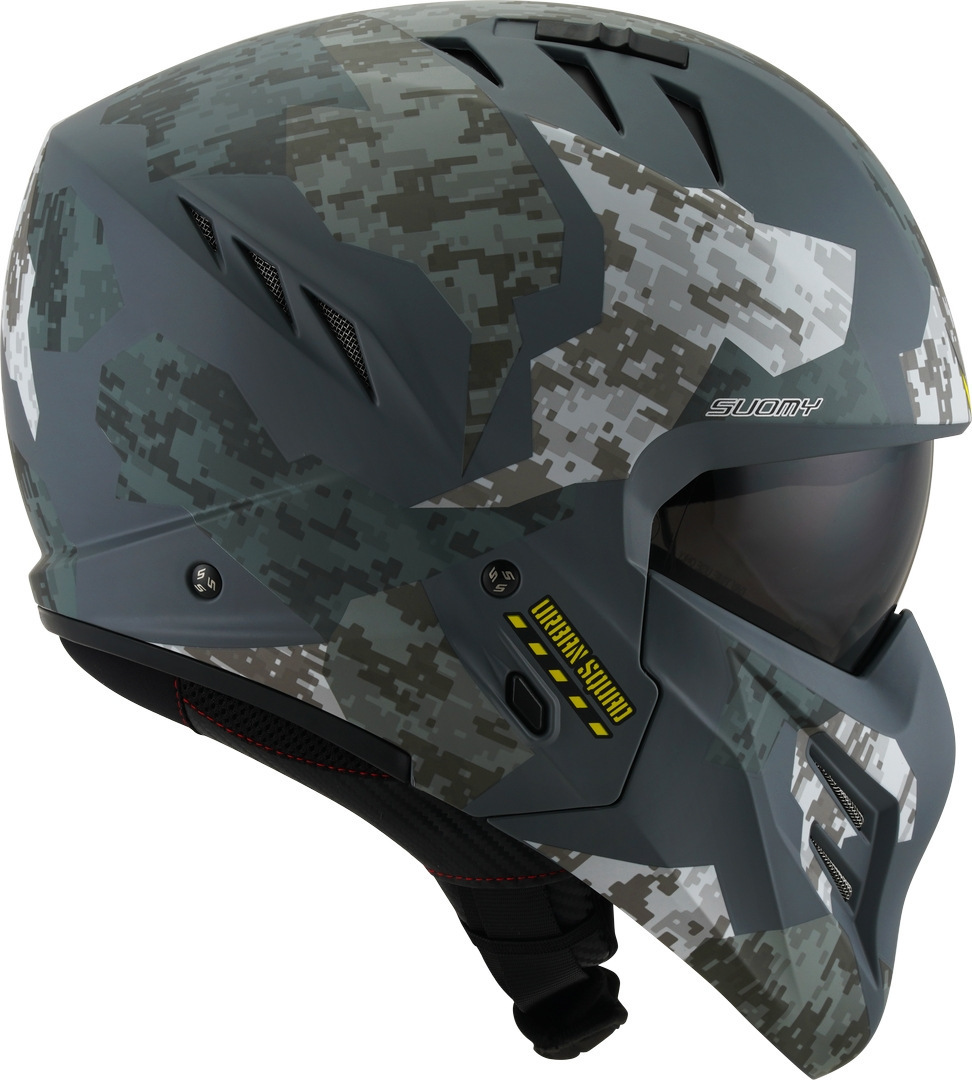 Suomy Armor Urban Squad Cască cu reacție Camuflaj întunecat XL (61) Figura 6