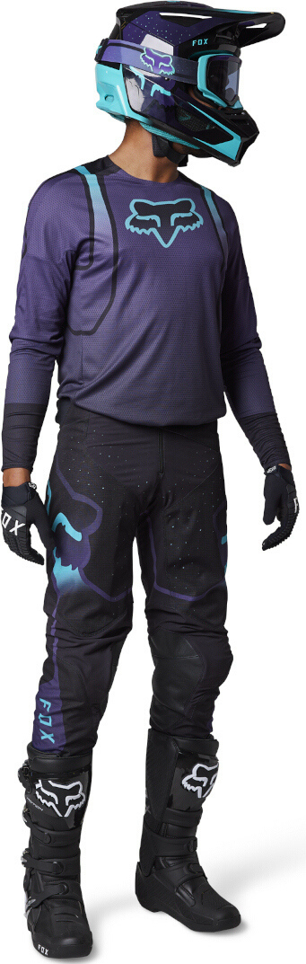 FOX 360 Vizen Tricou de motocross mov/negru S Figura 9