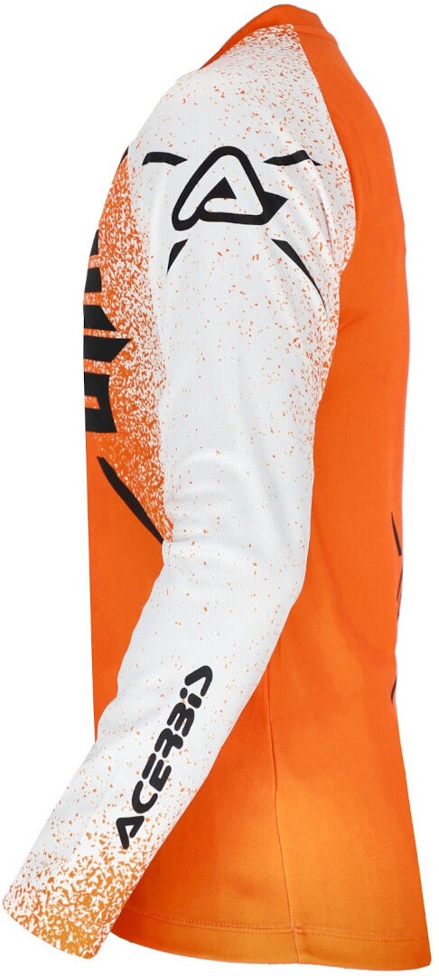 Acerbis MX J-Kid 5 Motocross trøje til børn orange/hvid S Figur 2