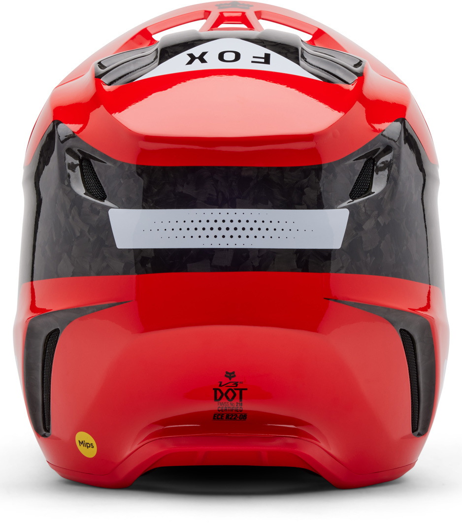 FOX V3 RS Infinite MIPS Casco da motocross rosso M (57/58) Figura 3