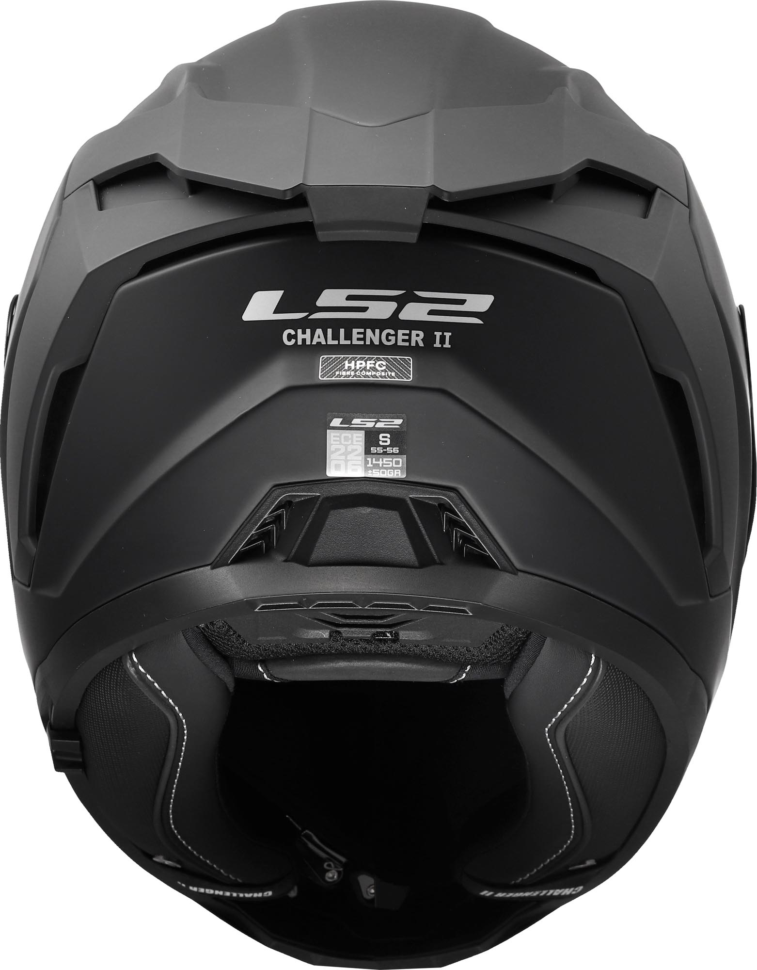 LS2 FF817 Challenger II Casque Noir mat M (57/58) Figure 4