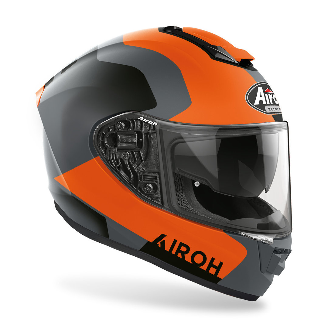 Airoh ST.501 Dock Hjelm sort mat/orange S (55/56) Figur 3