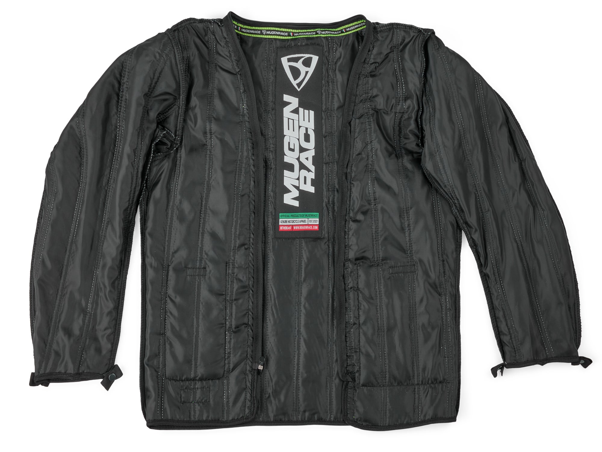 Side view of MUGENRACE Fuggire-A Motorcycle Textile Jacket