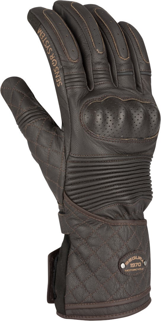 Segura Gonzales Motorcycle Gloves brown 9 (M) Figure 1
