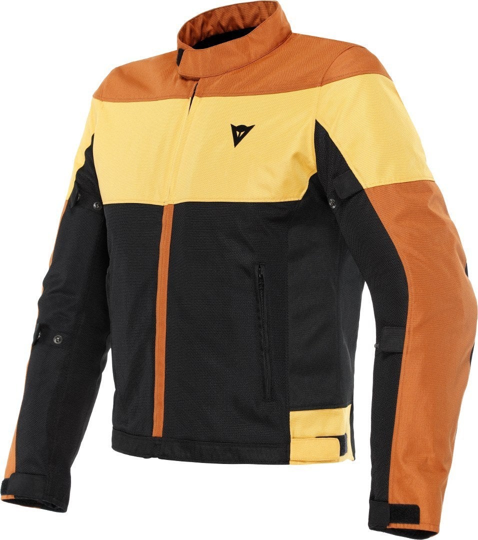 Dainese Elettrica Air Tex Motorcycle Textile Jacket black/brown 58 Figure 1