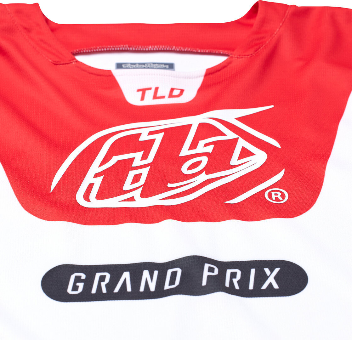 Troy Lee Designs GP Pro Blends Motocross Jersey weiß/schwarz/rot XXL Abbildung 3