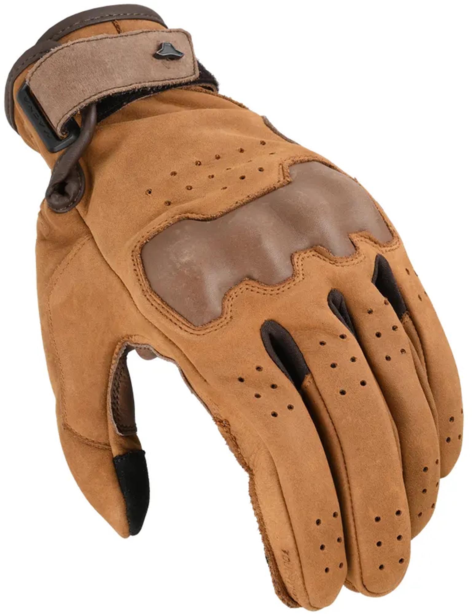 Macna Sawyer Motorhandschoenen bruin M Figuur 1