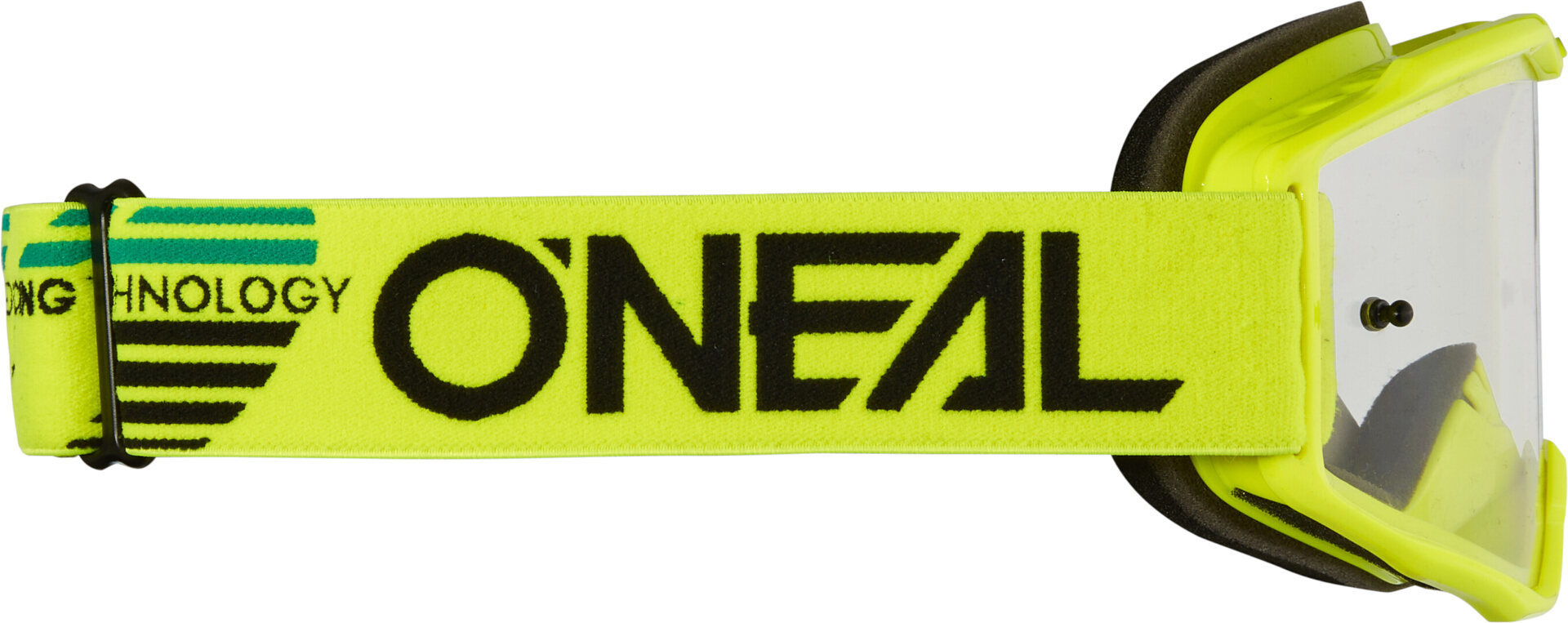 Oneal B-10 Solid Clear Ochelari de motocross Galben neon Figura 2