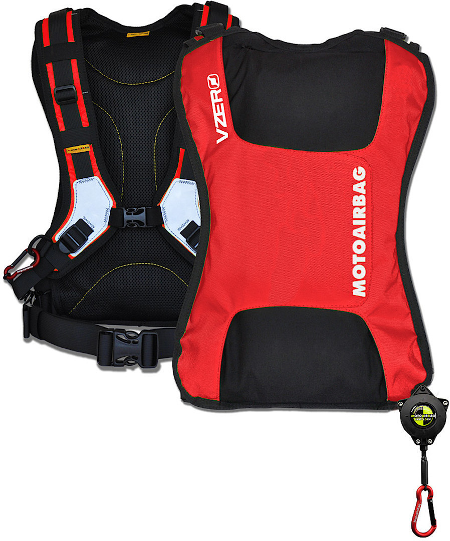 Motoairbag MAB VZero Vestă cu airbag roșu Figura 2