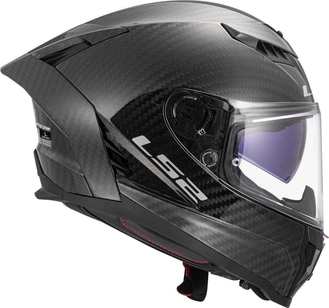 LS2 FF807 Dragon Carbon Helm XS (53/54) Abbildung 12