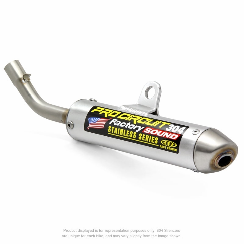 PRO CIRCUIT 304 Capac de capăt din aluminiu/oțel inoxidabil periat KTM/Husqvarna Figura 2