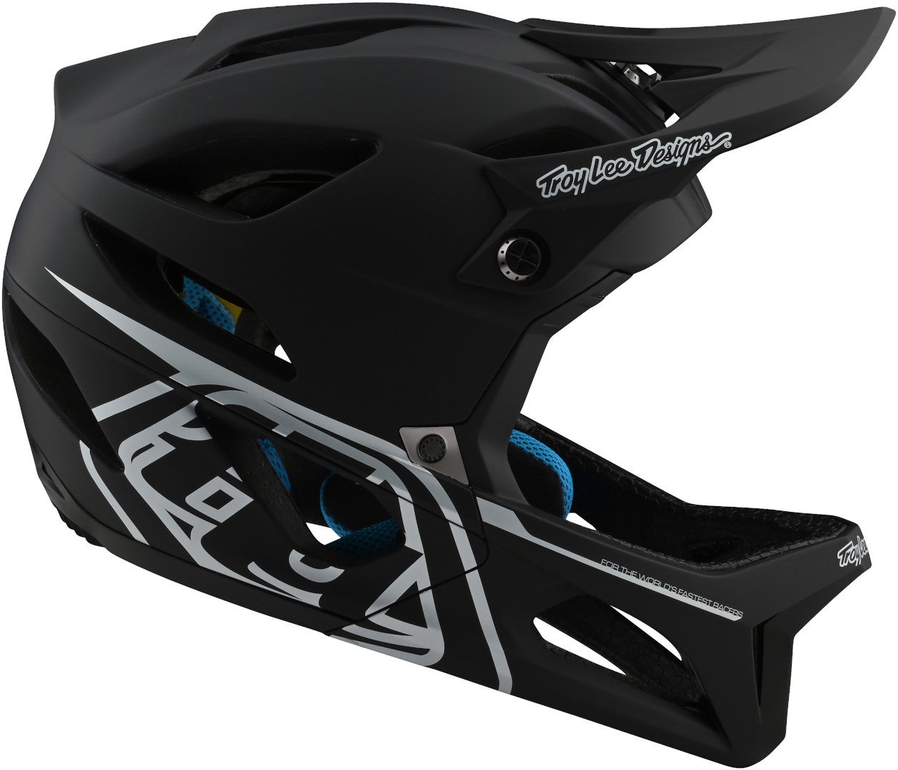 Troy Lee Designs Stage Stealth MIPS Cască Negru mat/argintiu M/L Figura 4