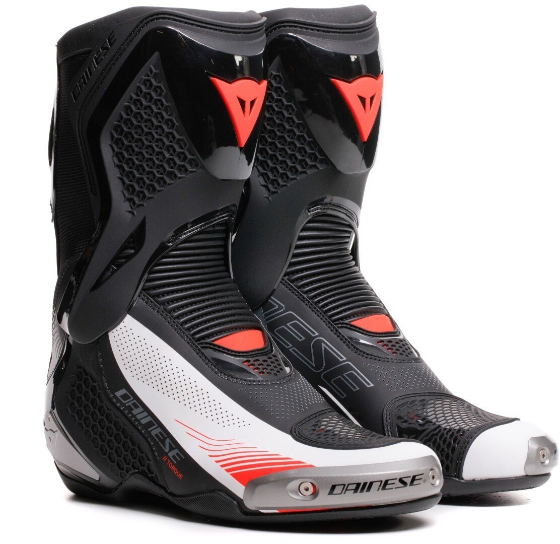 Dainese Torque 4 Air Motorcycle Boots black/white/red 44 Figure 1
