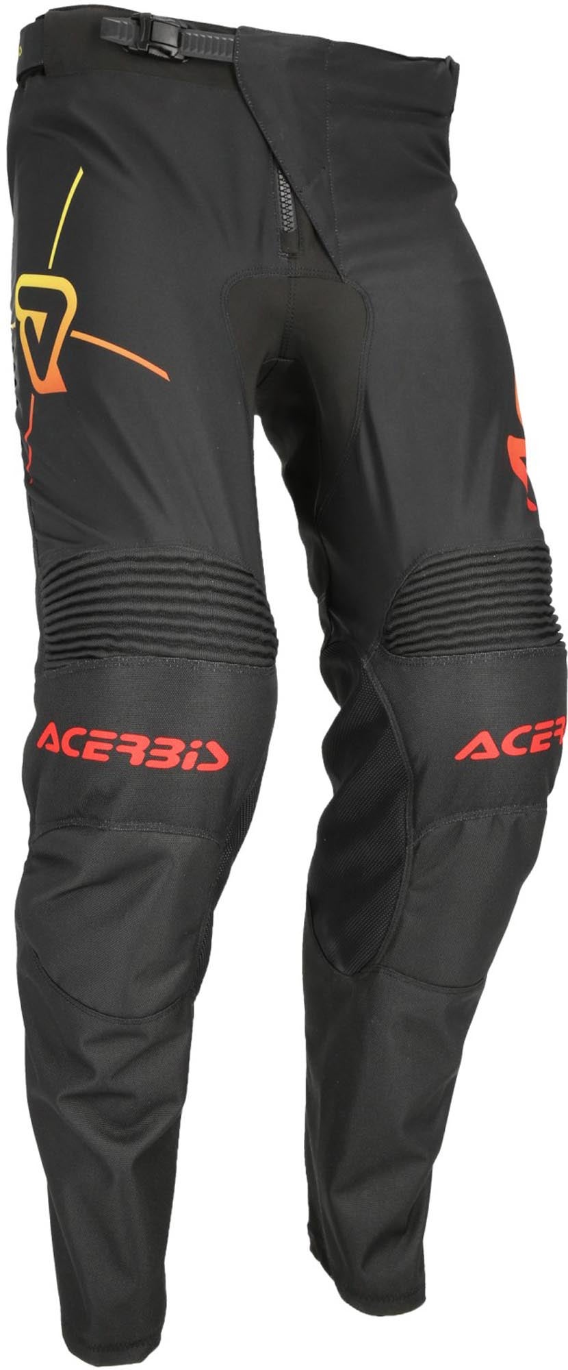 Acerbis MX Track Inc Graphic Motocross Pants black/orange/yellow 32 Figure 1