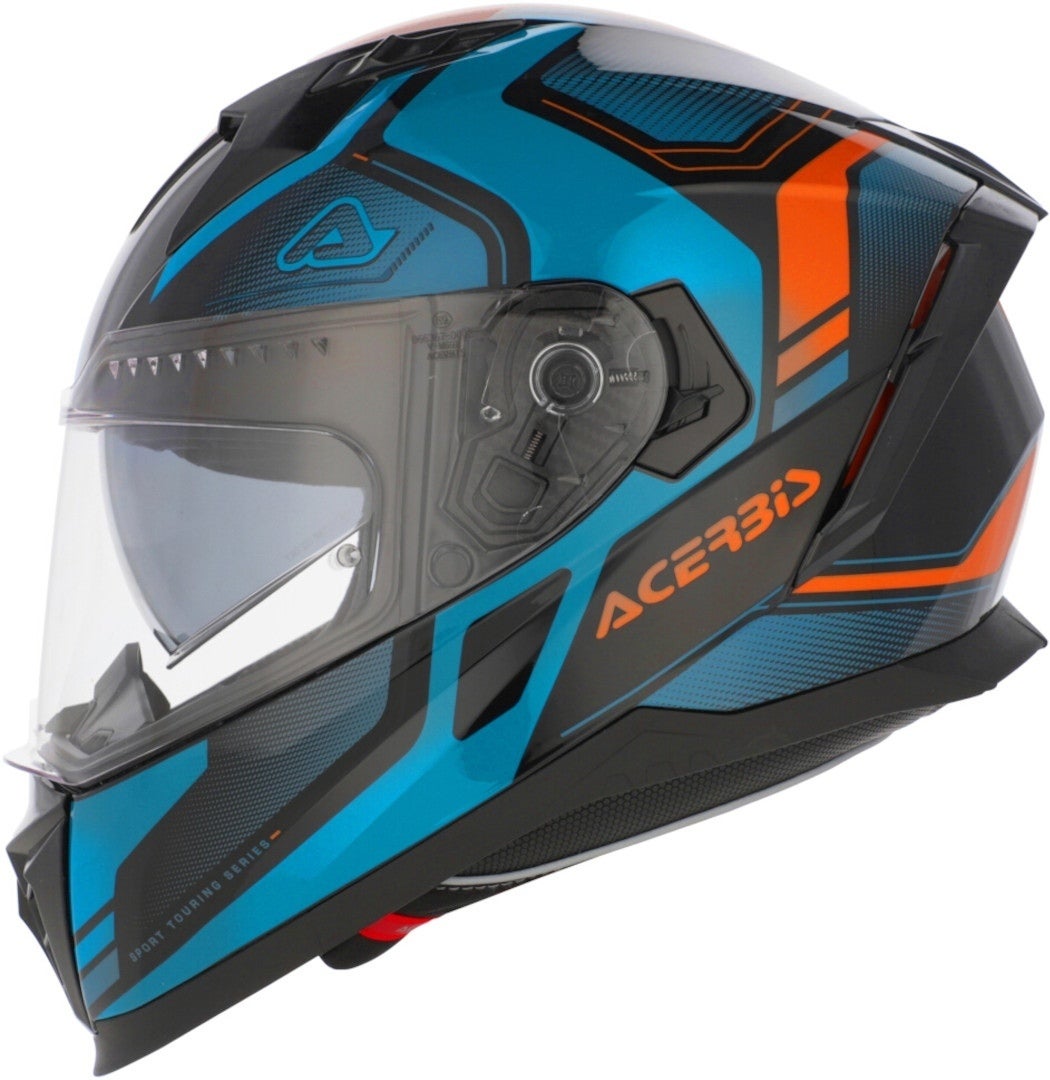 Acerbis X-Way Graphic Helm blauw/oranje Verlies (59/60) Figuur 9