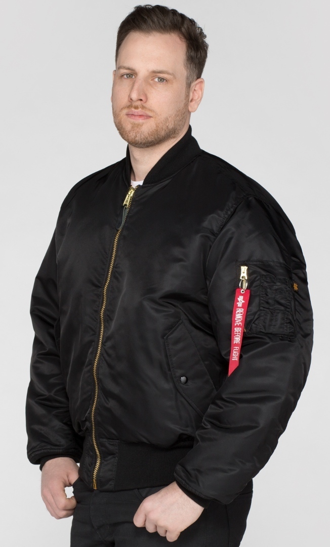 Alpha Industries MA-1 Jacket black M Figure 4