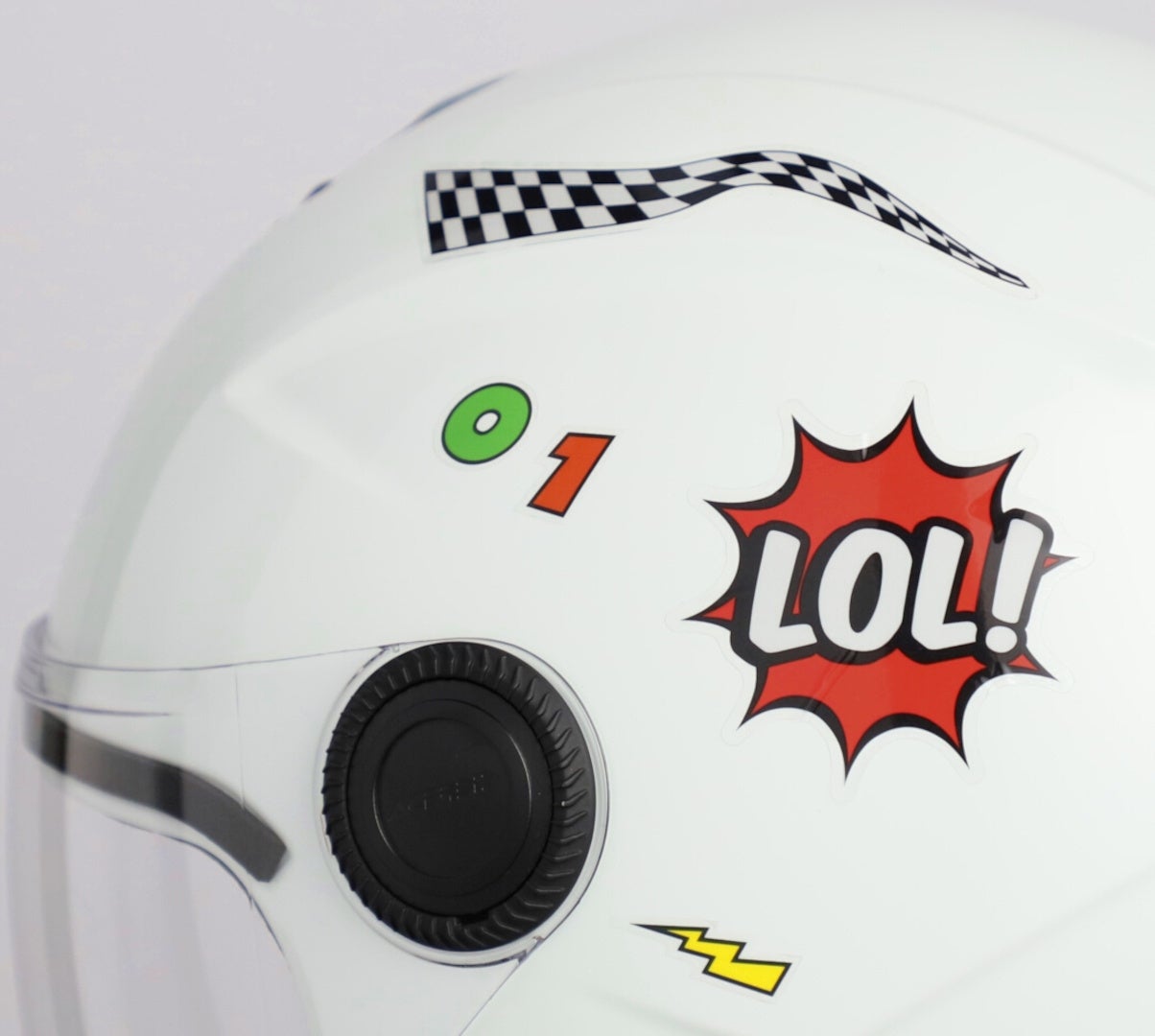 Acerbis Jet Brezza Kid Kids Casco Jet Blanco Y/L (51/52) Figura 11