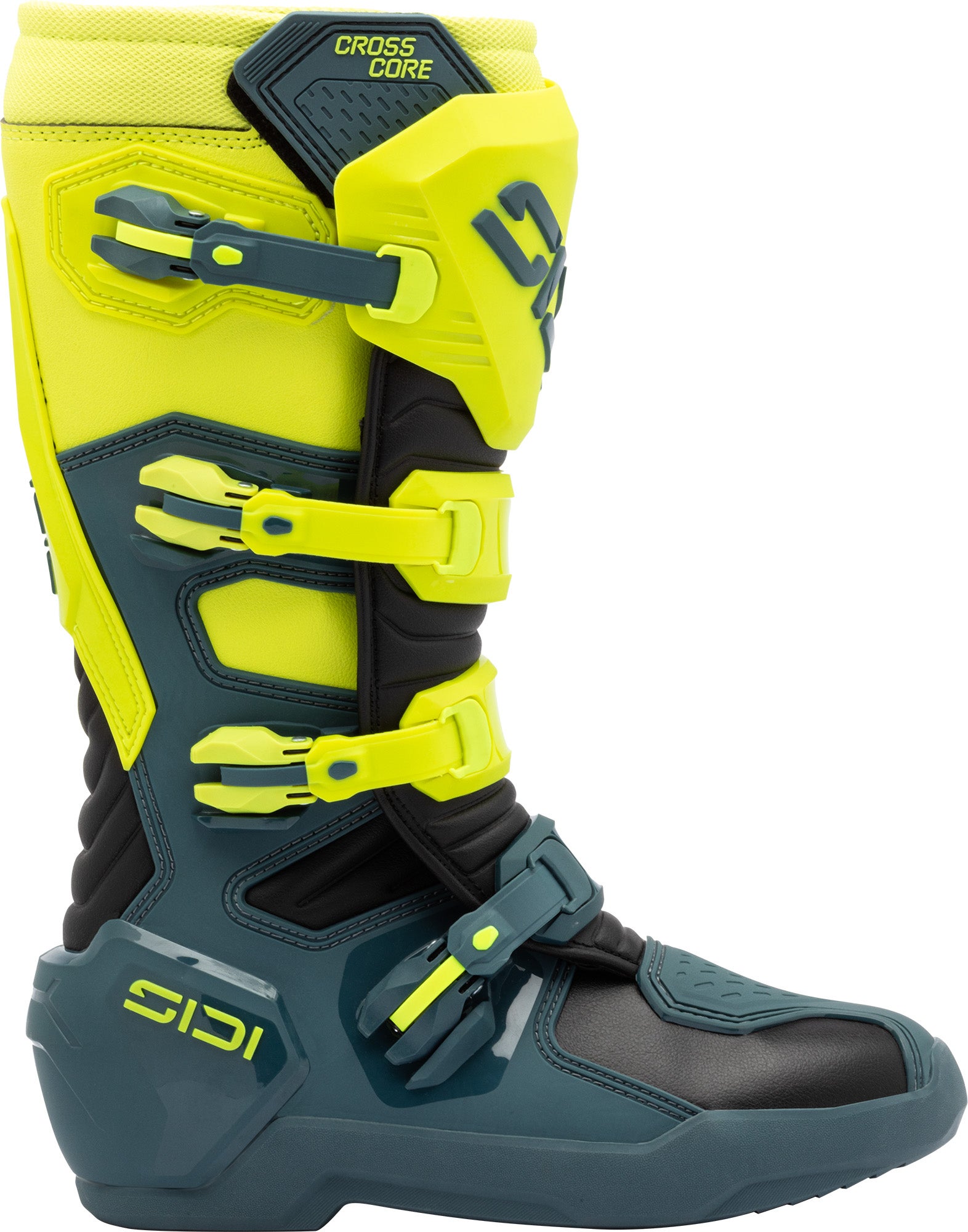 Sidi Crosscore Motocross Boots neon yellow/blue 37 Figure 4