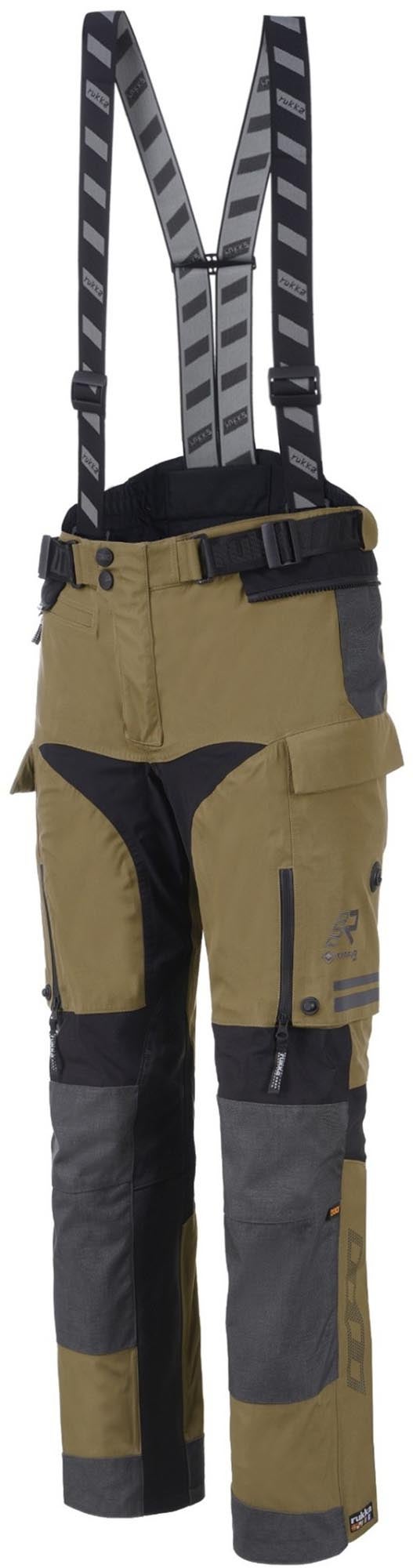 Rukka Titantrail-R GTX Motorrad Textilhose braun/schwarz/grau 64 Abbildung 1