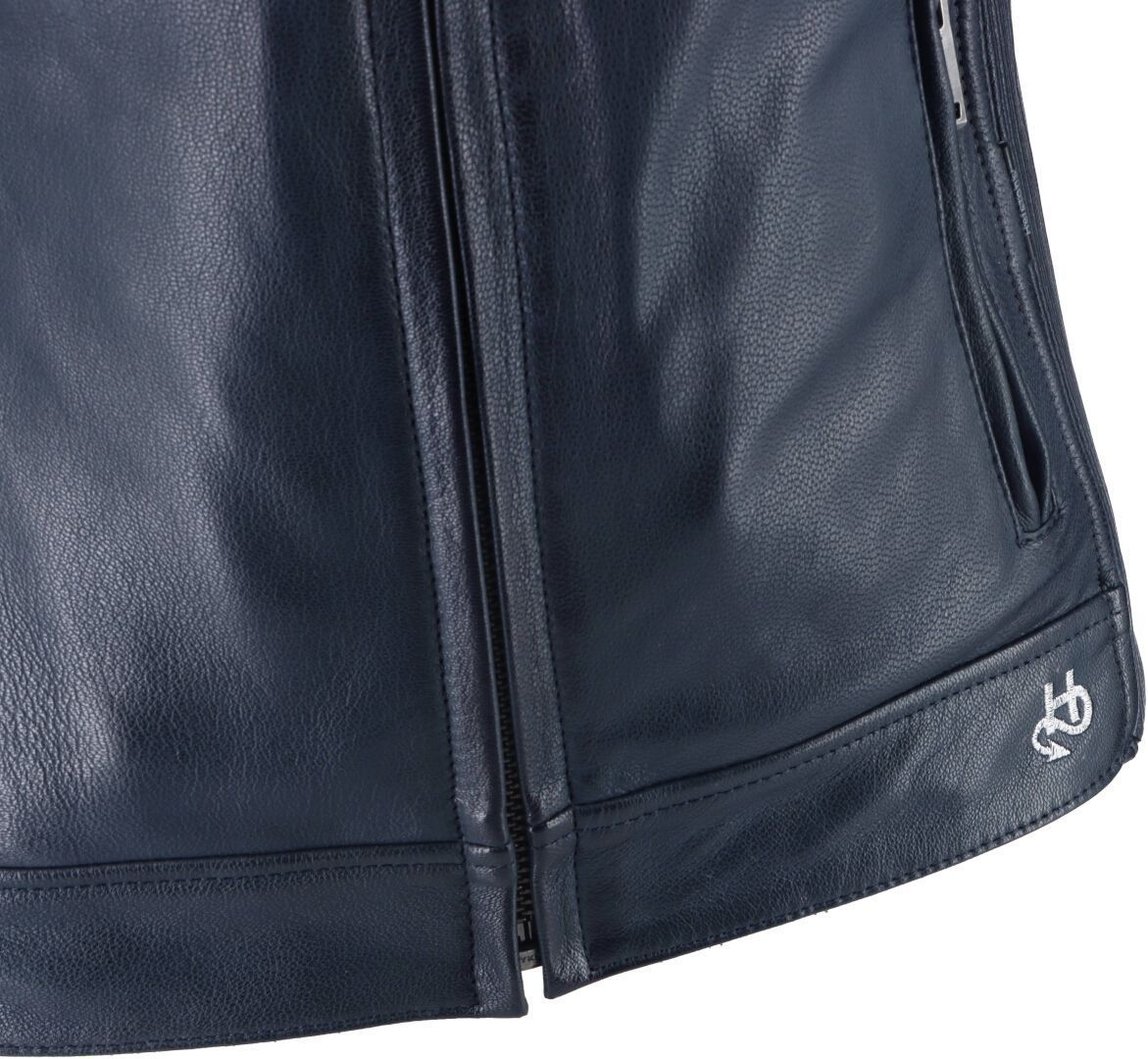 Helstons Jody Jachetă de piele pentru motociclete pentru doamne albastru XL Figura 5