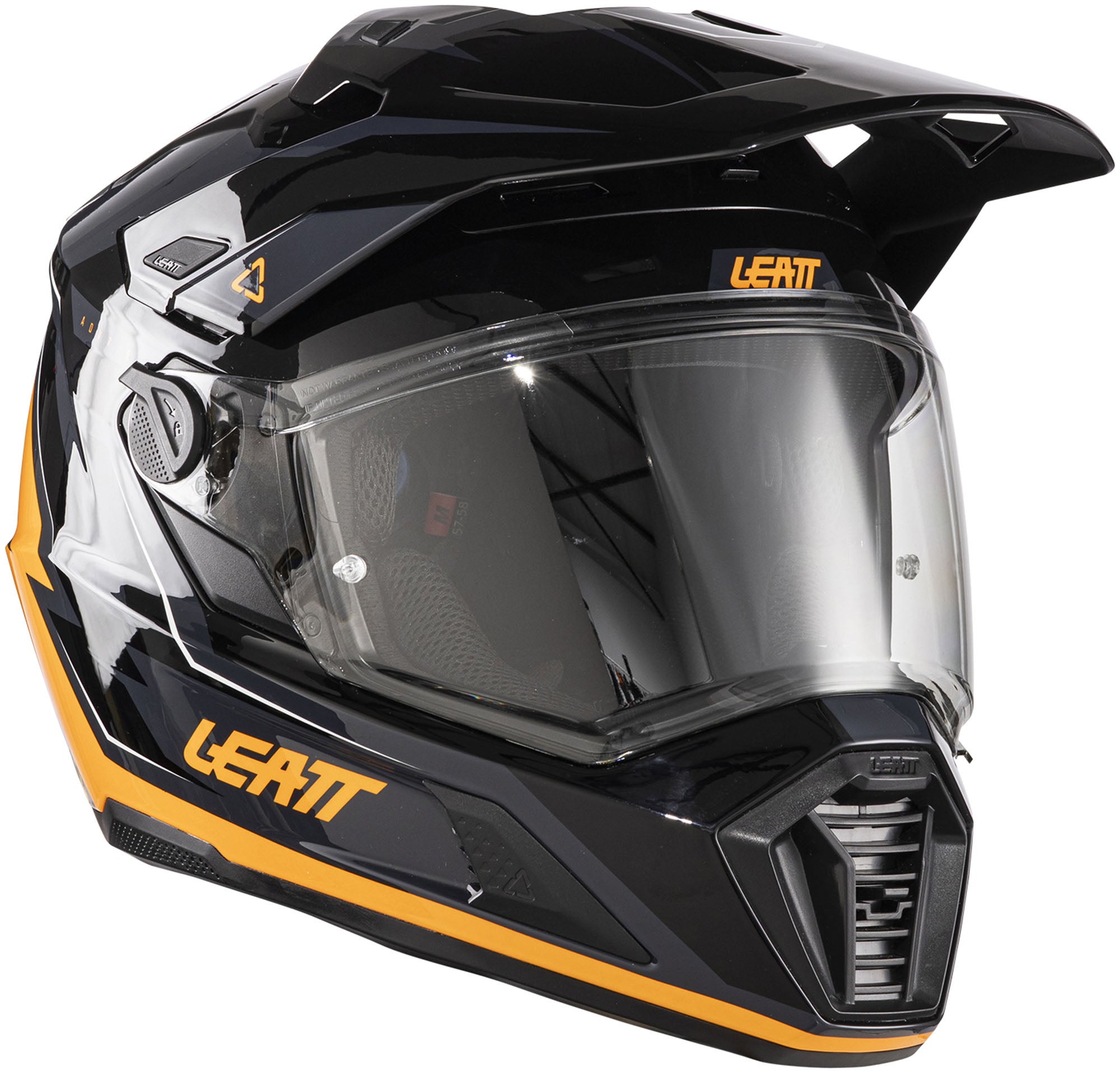 Leatt ADV 7.5 Graphic Helmet with Goggles black/orange XXL (63/64) Figure 2