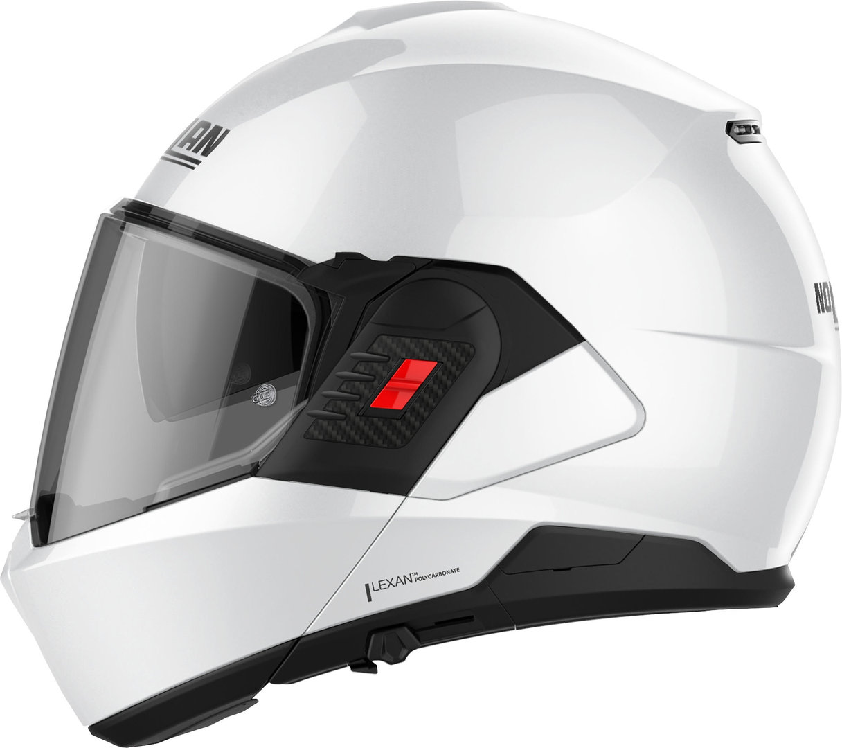 Nolan N120-1 06 Classic N-Com Helm Wit metallic S (56) Figuur 3