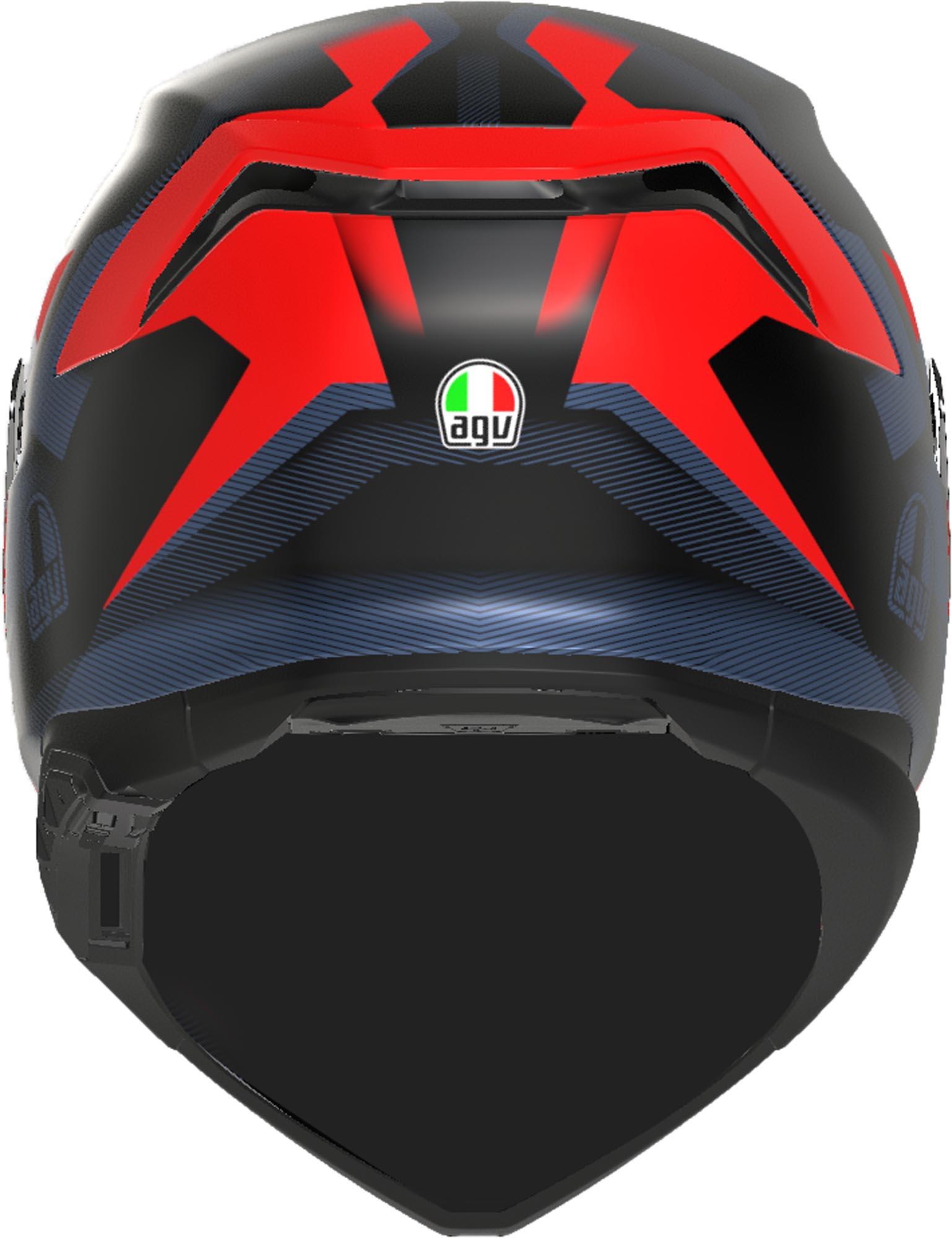 AGV K7 Glimpse Helmet black matt/red S (55/56) Figure 4