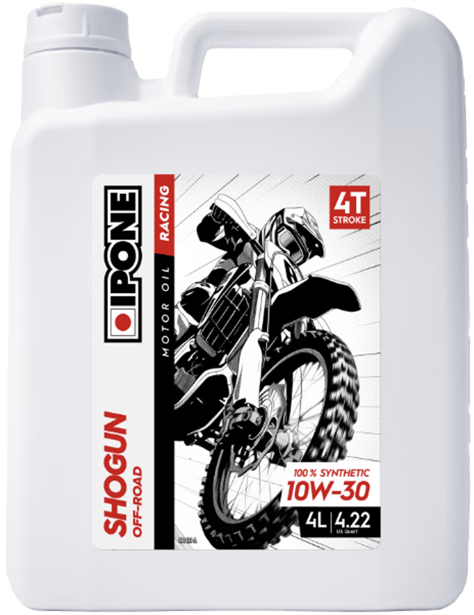 IPONE Shogun 10W-30 Motor Oil 4 Liter Figure 1