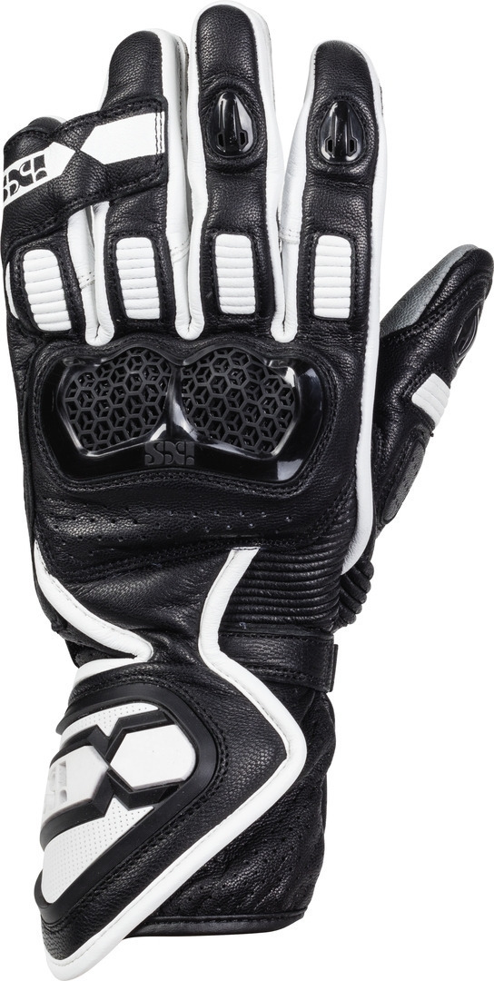 IXS Sport LD RS-200 2.0 Motorcykel handskar svart/vitt 3XL Figur 1