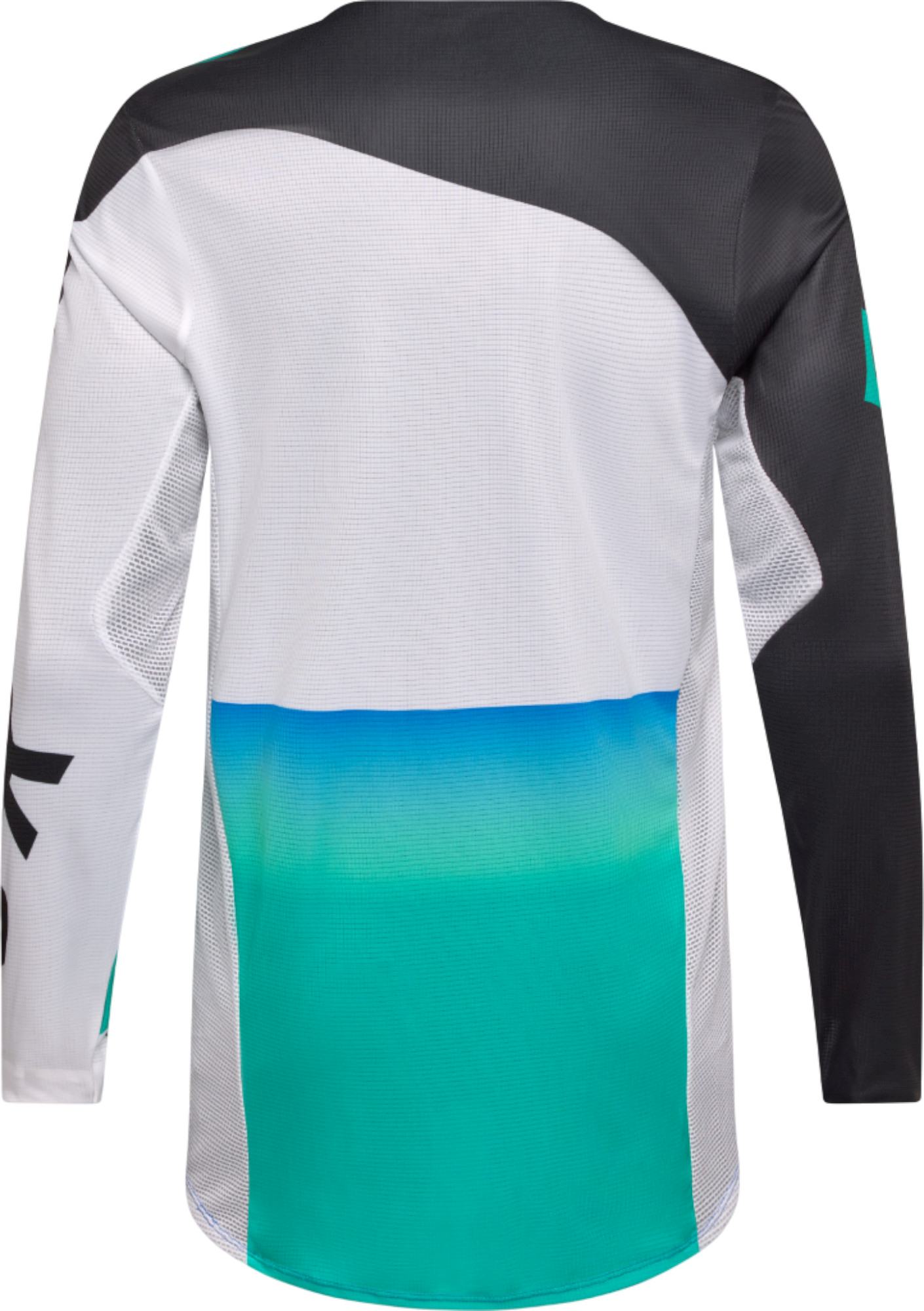 FOX Flexair Spire Motorcross trui wit/zwart/turquoise M Figuur 2