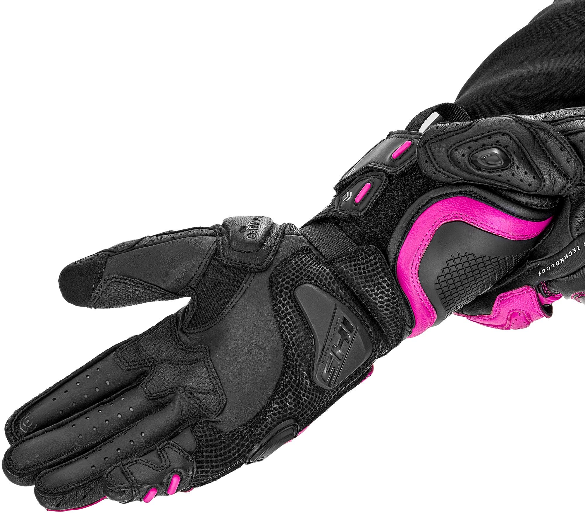 SHIMA RS-3 Damen Motorradhandschuhe schwarz/rosa L Abbildung 4