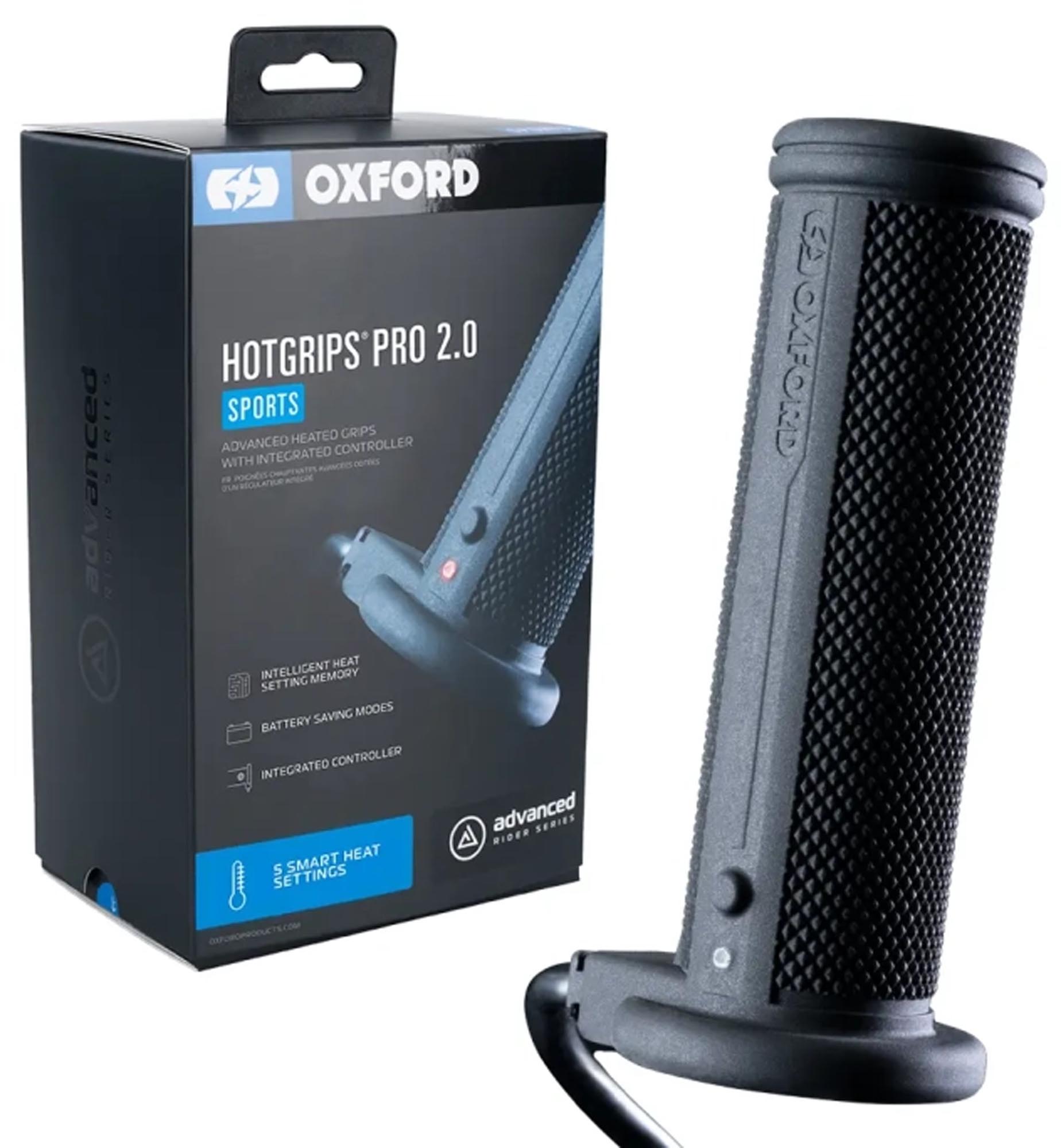 Oxford HotGrips Pro 2.0 Sport Heated Motorcycle Grips Main article Figure 1